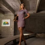 Vestido Curto Neoprene