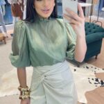Blusa Elis em Organza Acompanha Top