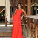 Vestido Ana Lara - Confeccionado em Crepe Fino