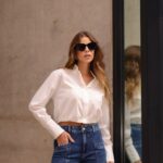 Camisa Curta em Tricoline