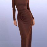 Vestido Manga Longa